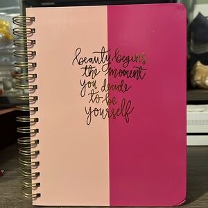 Mary Square 7” x 9” Spiral Journal 📔 Beauty-192 Pages - 34114, beauty begins 📒